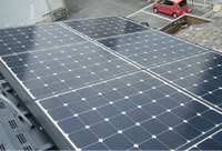 写真：太陽光発電の施工実績
