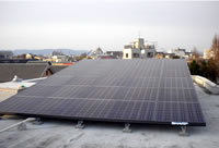 写真：太陽光発電の施工実績